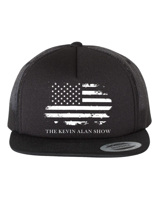 TKAS Flag Trucker Hat - Black