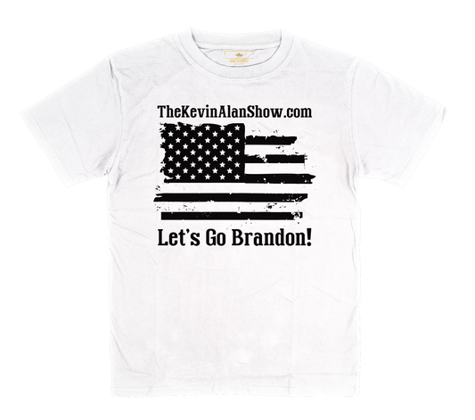 TKAS Let's Go Brandon T-Shirt - White
