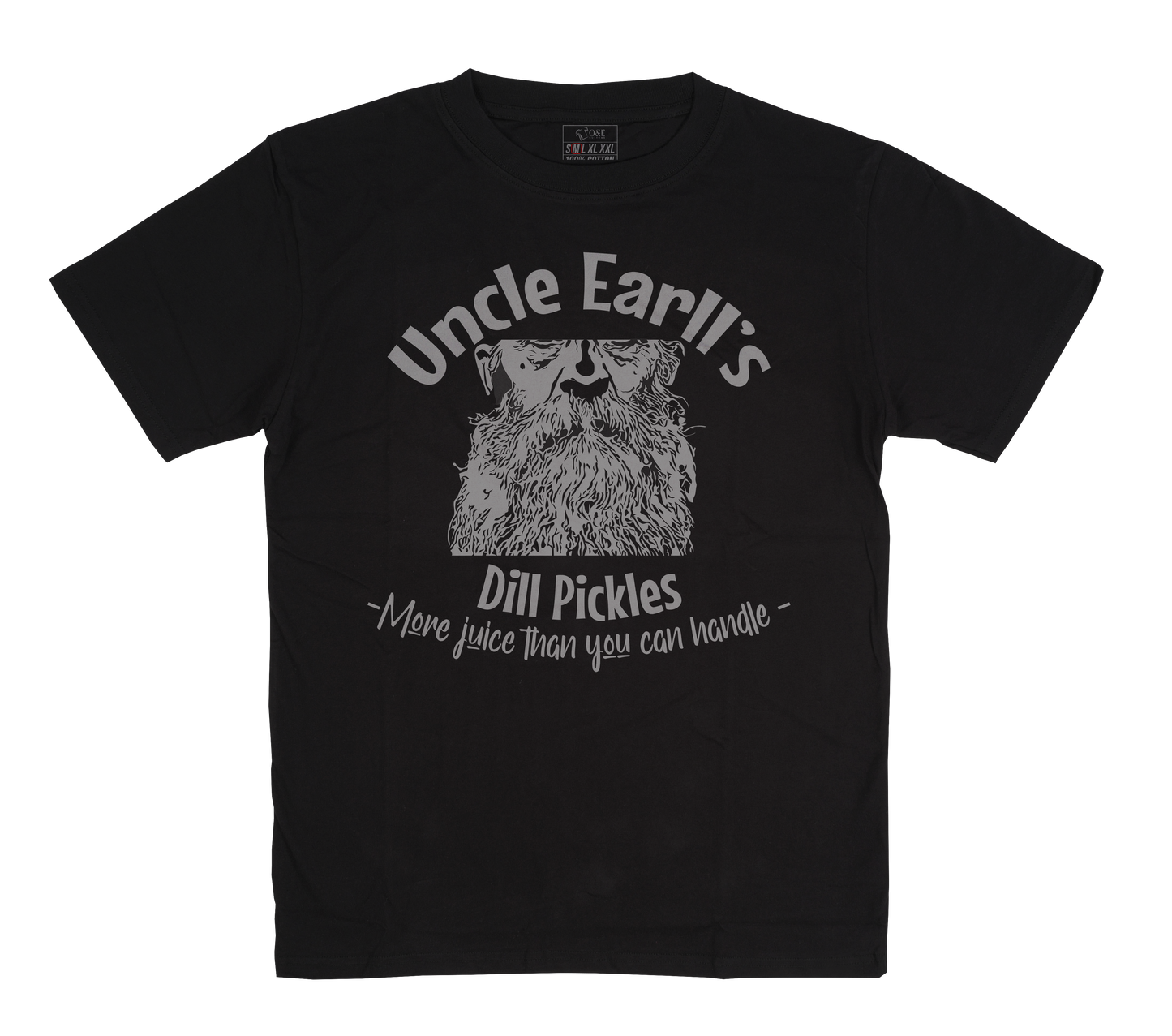Uncle Earll's Dill Pickles T-Shirt - Black