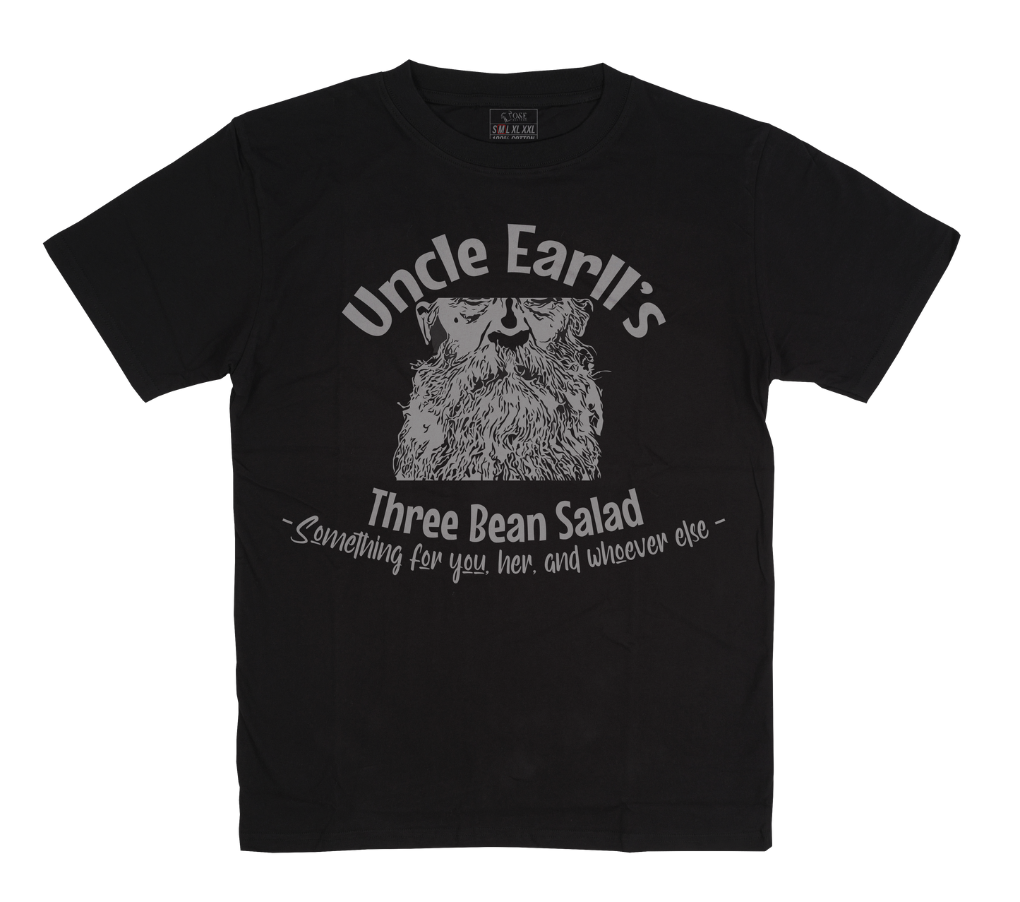 Uncle Earll's Three Bean Salad T-Shirt - Black